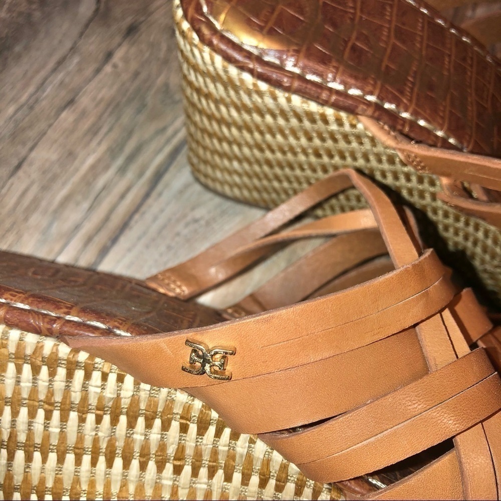 NWOB Sam Edelman Devon Wedge Slide Sandals - Picture 8 of 11